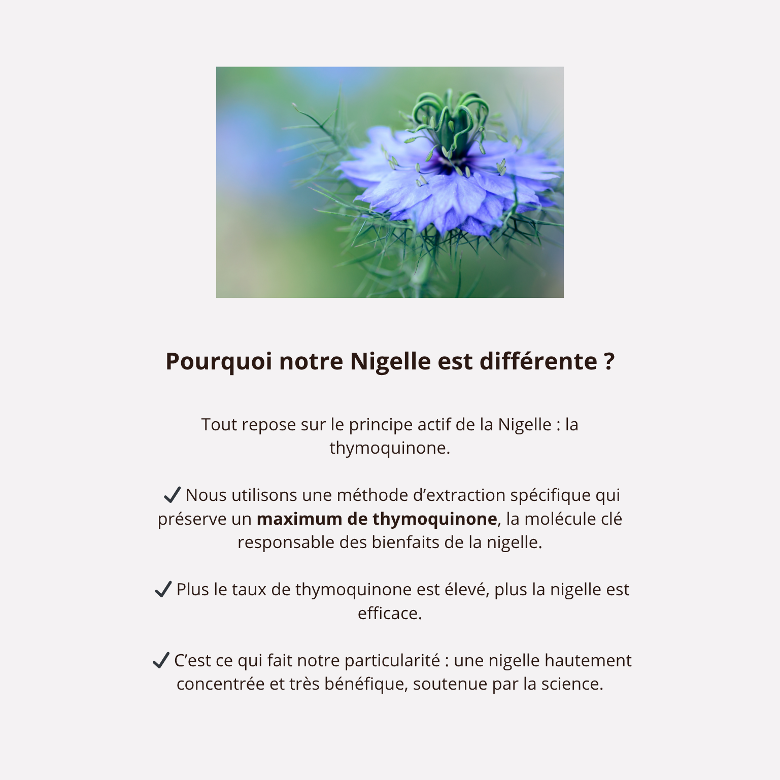 Santé de la peau - Thymoquinone 20mg - Formulé par un pharmacien