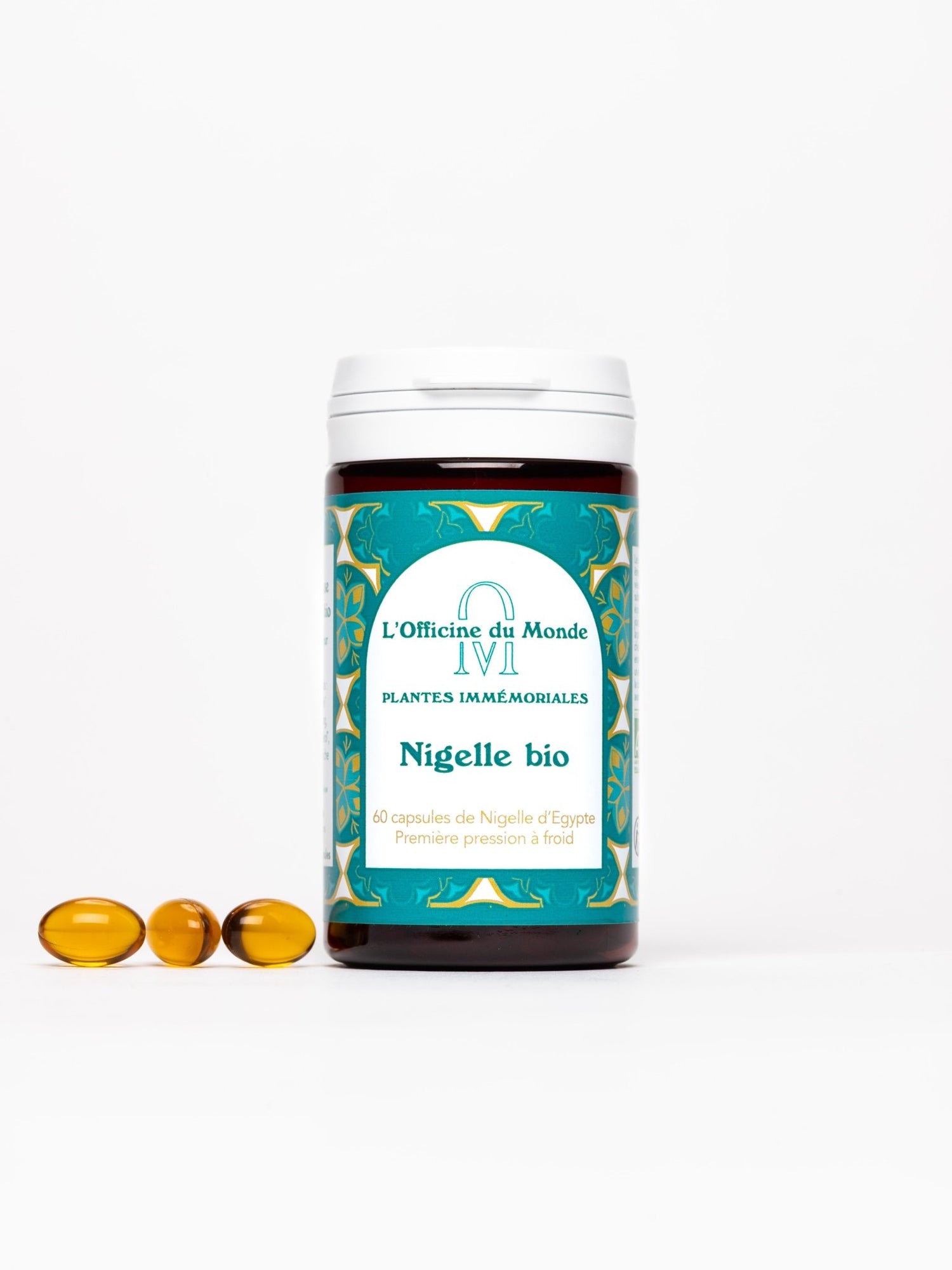 Capsules de Nigelle Bio - Cure de 2 mois - lofficinedumonde.fr