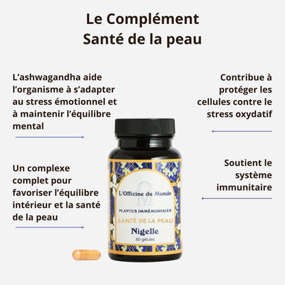 Pack Psoriasis - Compléments alimentaire Thymoquinone 20mg + Huile de Nigelle titrée - Cure de 2 mois
