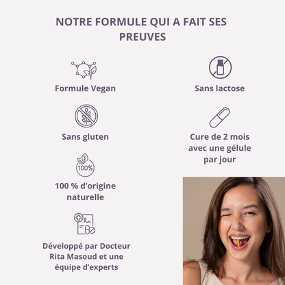 Ménopause - Thymoquinone 20mg - Cure de 2 mois