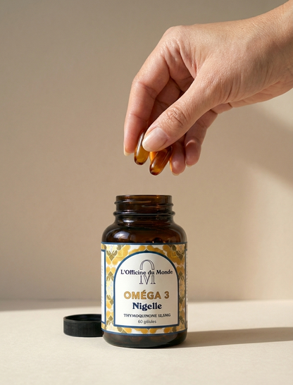 NOUVEAUTÉ ! Nigelle et Oméga 3® - Formule Brevetée