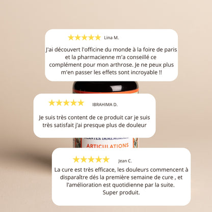 Avis sur la cure articulations de L&
