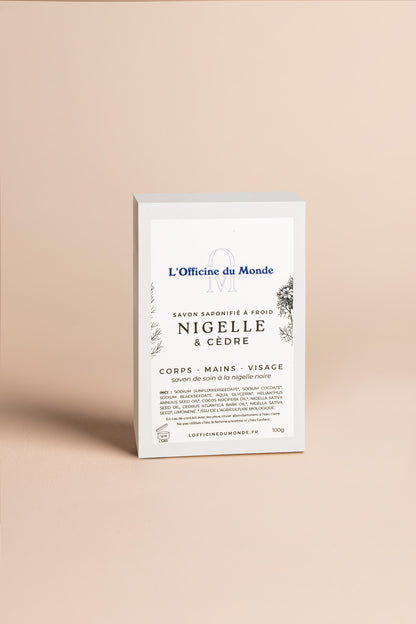 Savon surgras à base de Nigelle